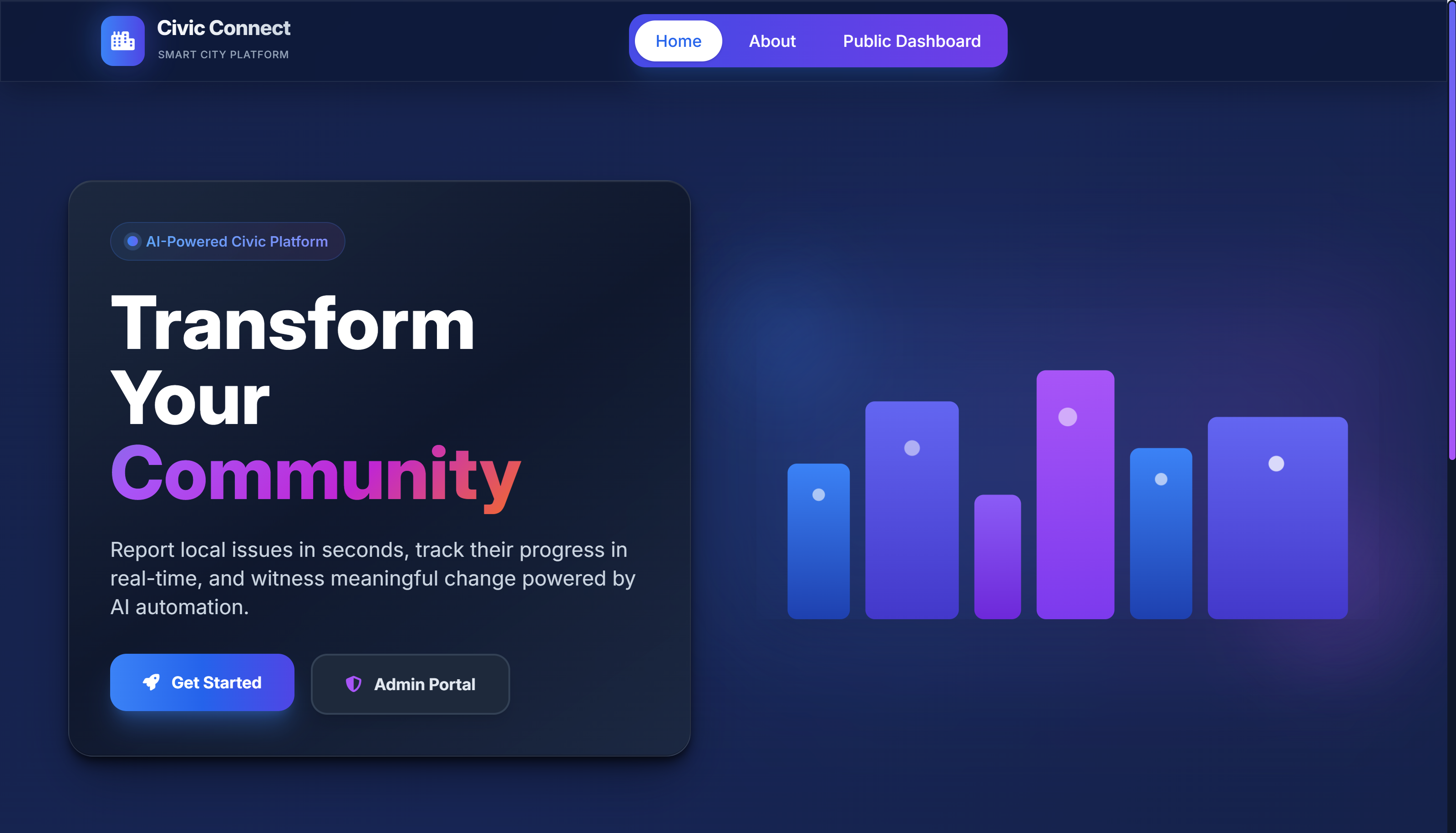 Civic Connect project screenshot