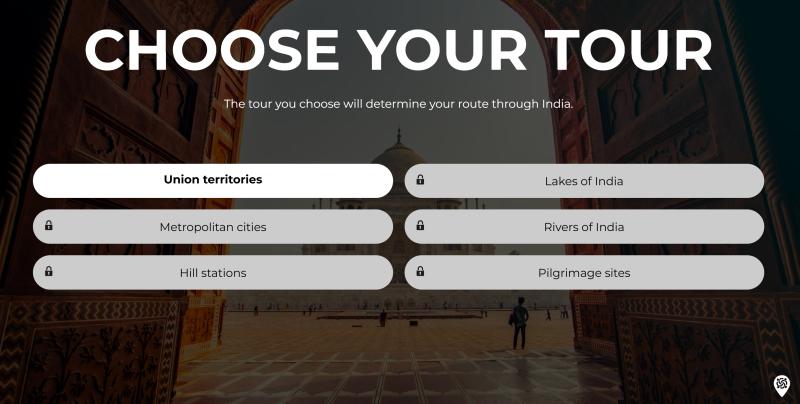 Yatree tourism app screenshot